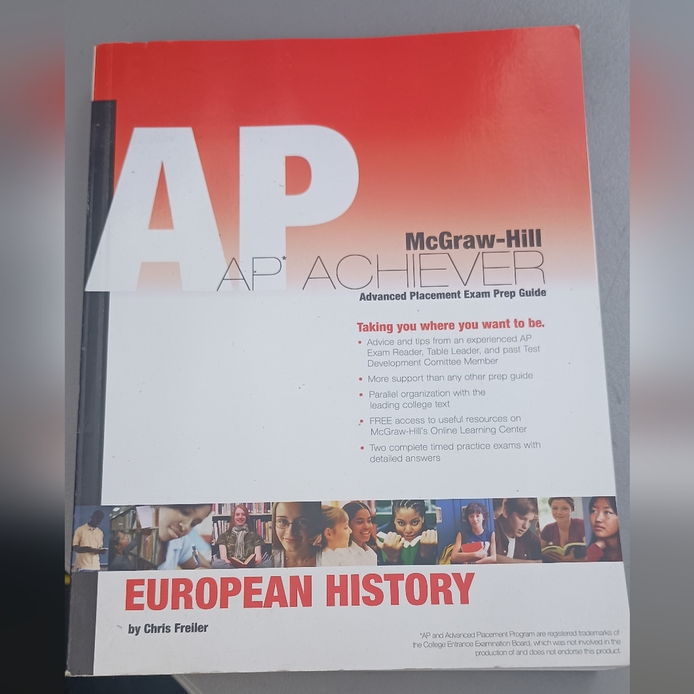 McGraw-Hill AP Achiever European History Book